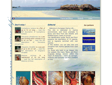 Tablet Screenshot of european-marine-life.org